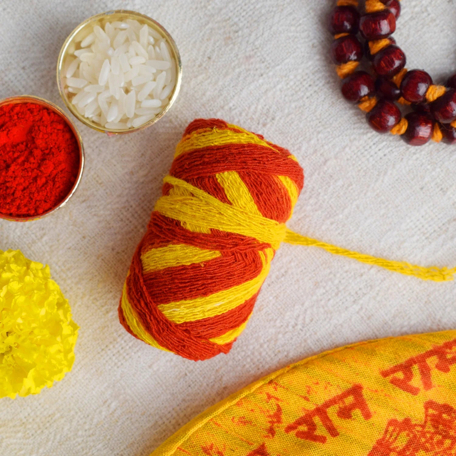 Moli Dhaga Kalava | Sacred Red Thread for Pooja & Rituals